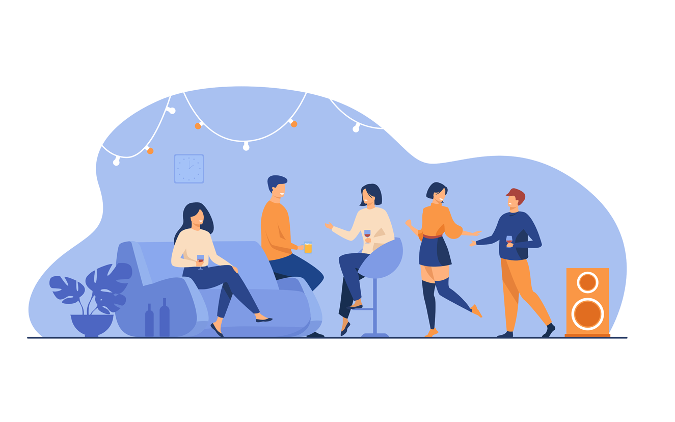 usynlig tannregulering på fest